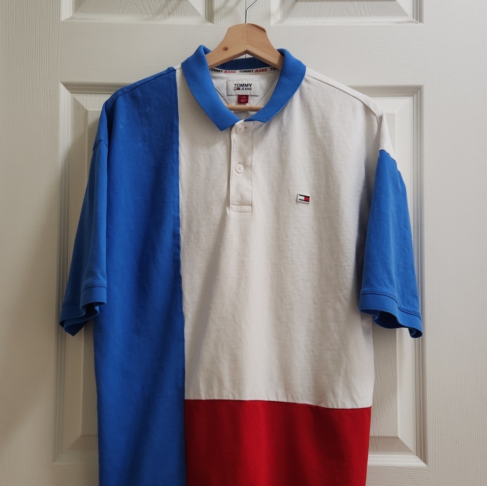Tommy Hilfiger Men's Archive Polo Shirt Size Large - Picture 3 of 9